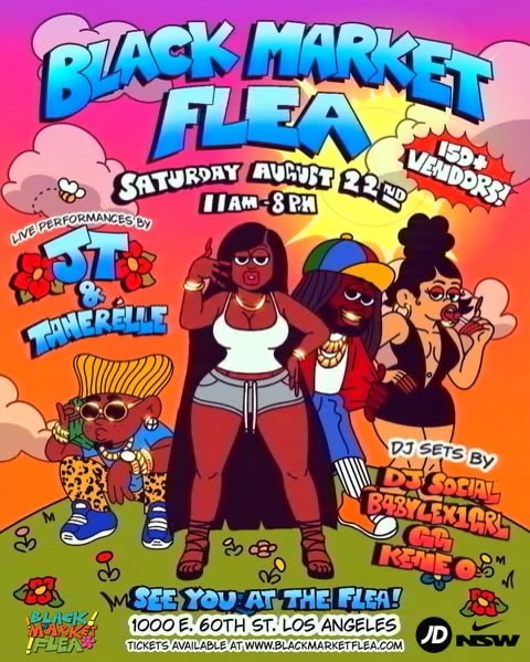 Black Market Flea flyer